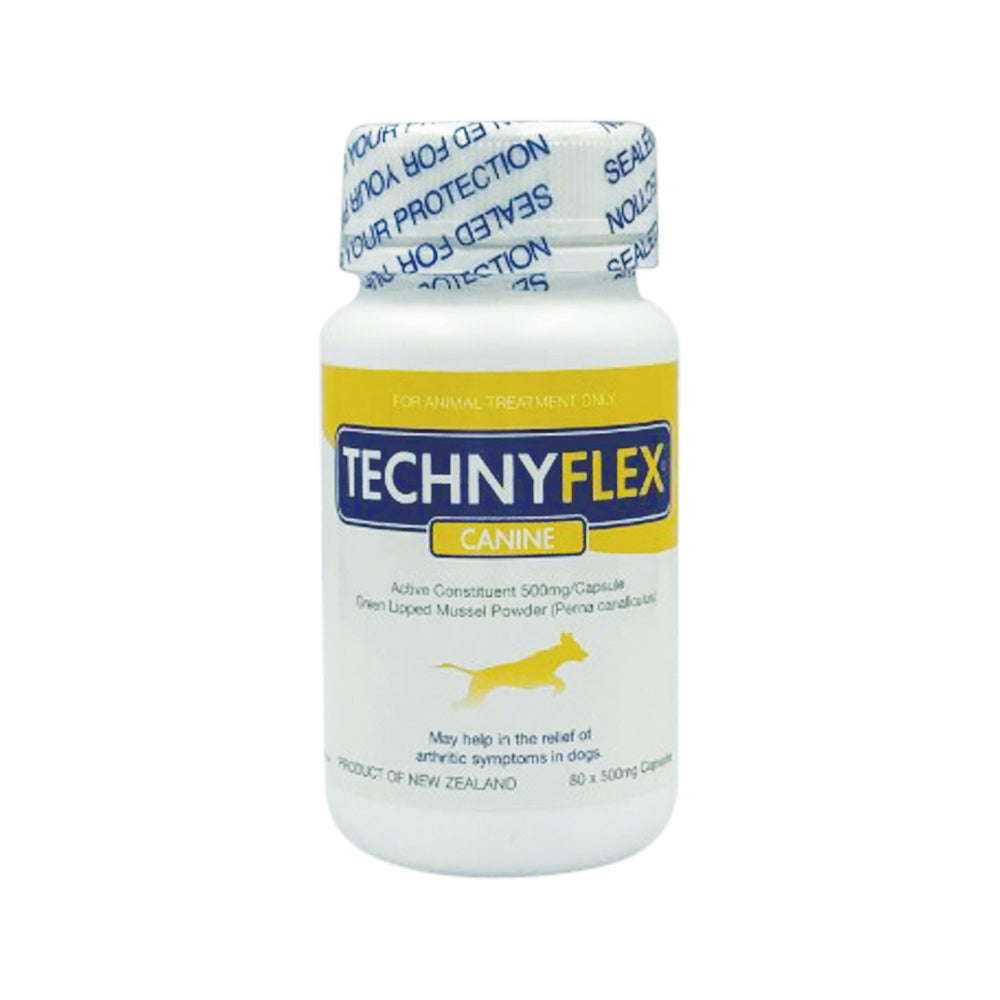 Natural Health Technyflex Canine (Green Lipped Mussel) 80c