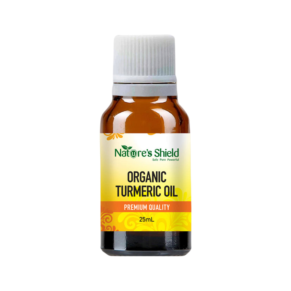 Nature's Shield Organic Essential Oil Turmeric 25ml