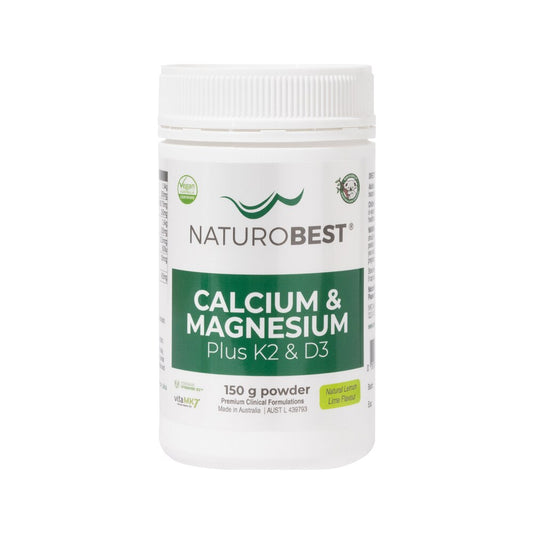 NaturoBest Calcium & Magnesium Plus K2 & D3 150g
