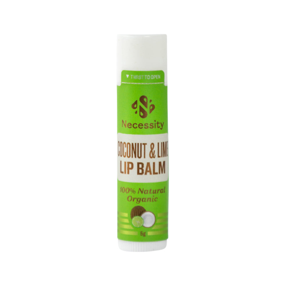 Necessity Organic Lip Balm Coconut & Lime 5g