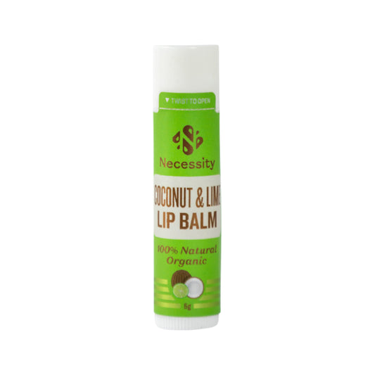 Necessity Organic Lip Balm Coconut & Lime 5g