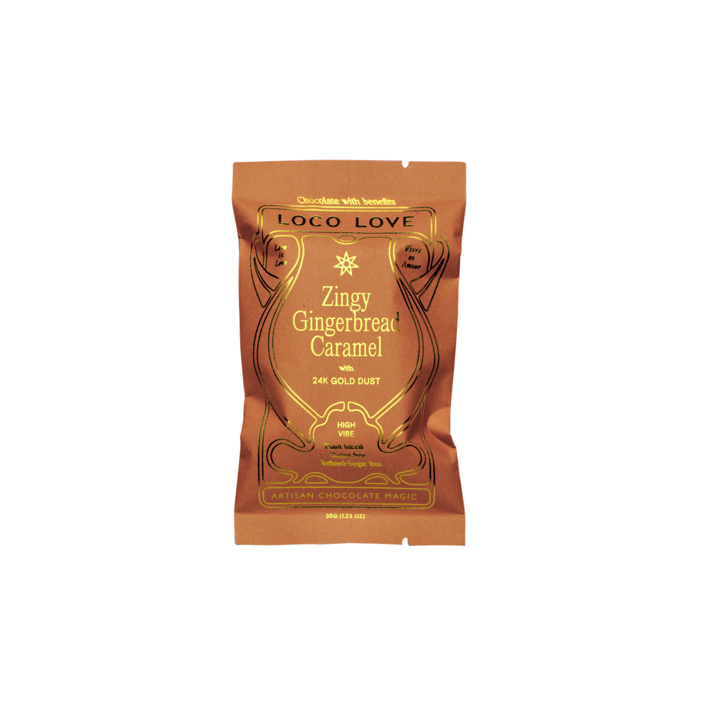 Zingy Gingerbread Caramel 35g (CTN 10)