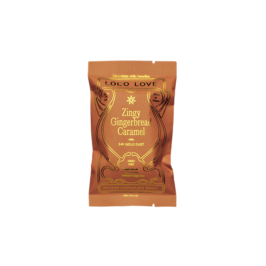 Zingy Gingerbread Caramel 35g (CTN 10)