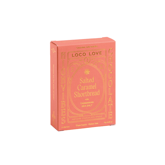 TWIN Salted Caramel Shortbread 70g (CTN 10)