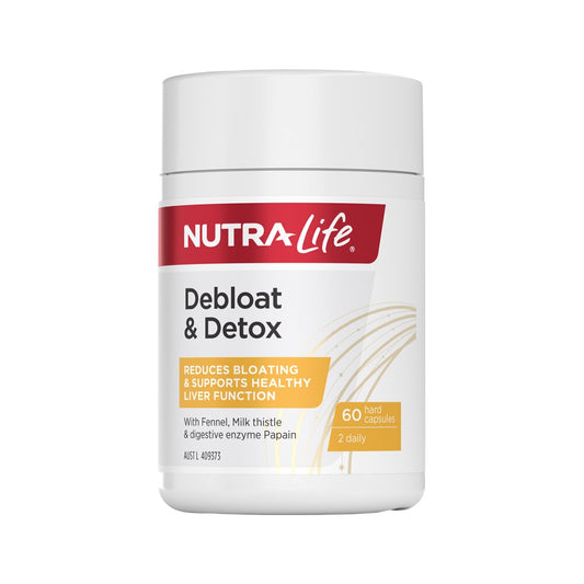 NutraLife Debloat & Detox 60c