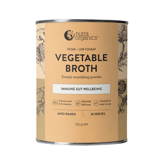 Nutra Organics Broth Vegetable Miso Ramen 125g