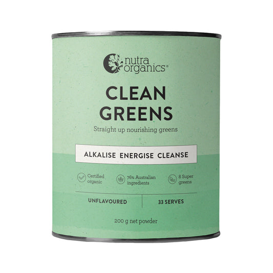 Nutra Organics Clean Greens 200g