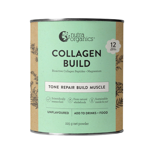 Nutra Organics Collagen Build Unflavoured 225g