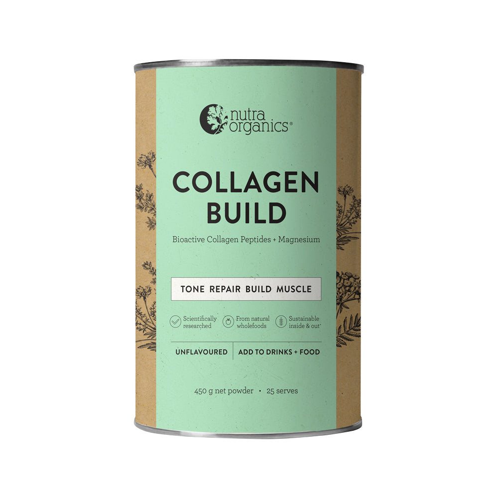 Nutra Organics Collagen Build Unflavoured 450g