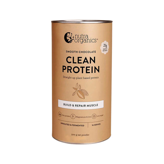 Nutra Organics Clean Protein Smooth Chocolate 500g