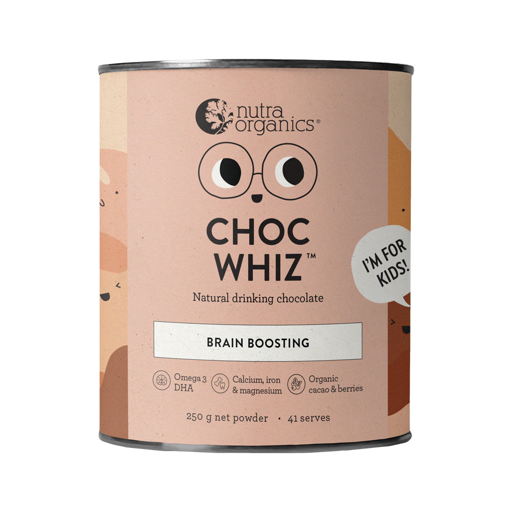 Nutra Organics Choc Whiz 250g