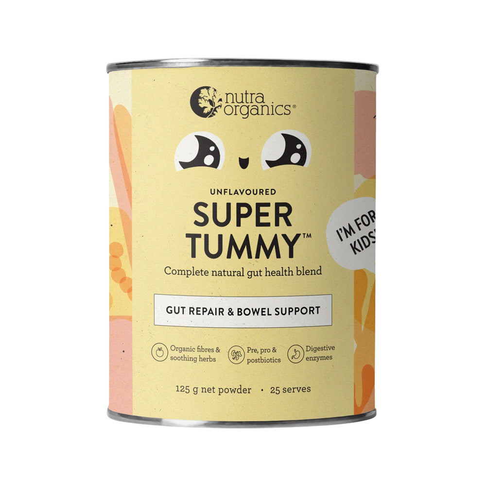 Nutra Organics Super Tummy Unflavoured 125g