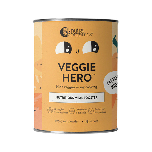 Nutra Organics Veggie Hero 125g