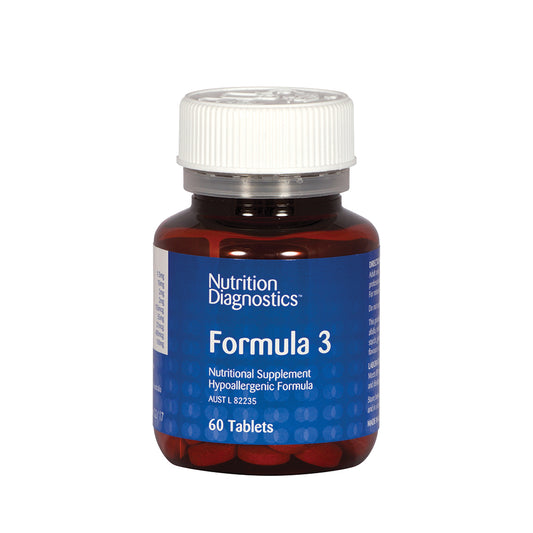 Nutrition Diagnostics Formula 3 60t