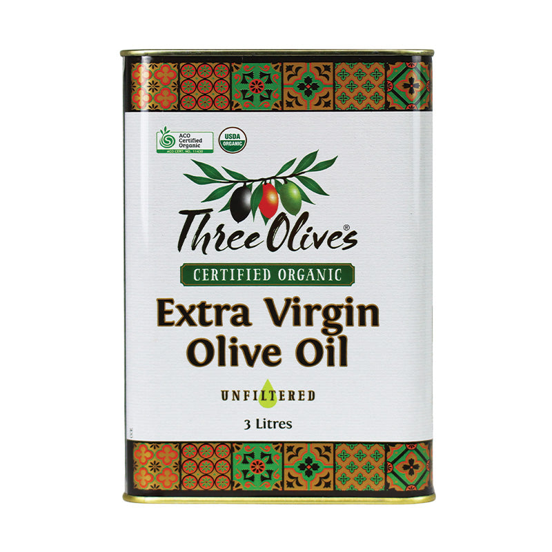 Three Olives Organic Extra Virgin Olive Oil