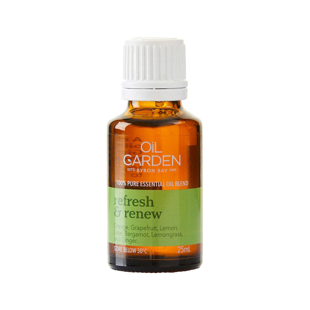 Oil Garden Essential Oil Blend Refresh & Renew 25ml