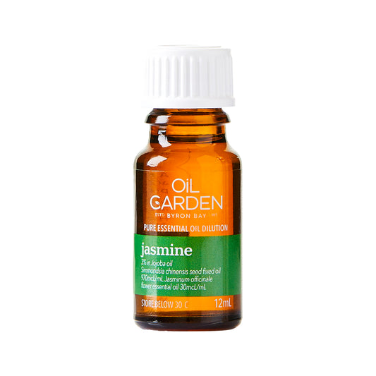 Oil Garden Essential Oil Dilution Jasmine 3% in Jojoba 12ml