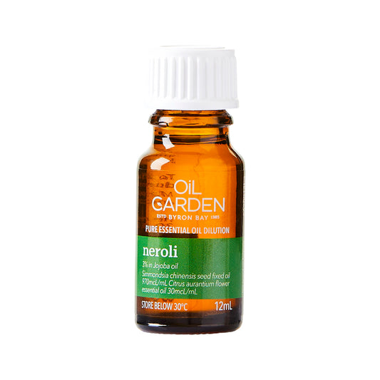 Oil Garden Essential Oil Dilution Neroli 3% in Jojoba 12ml