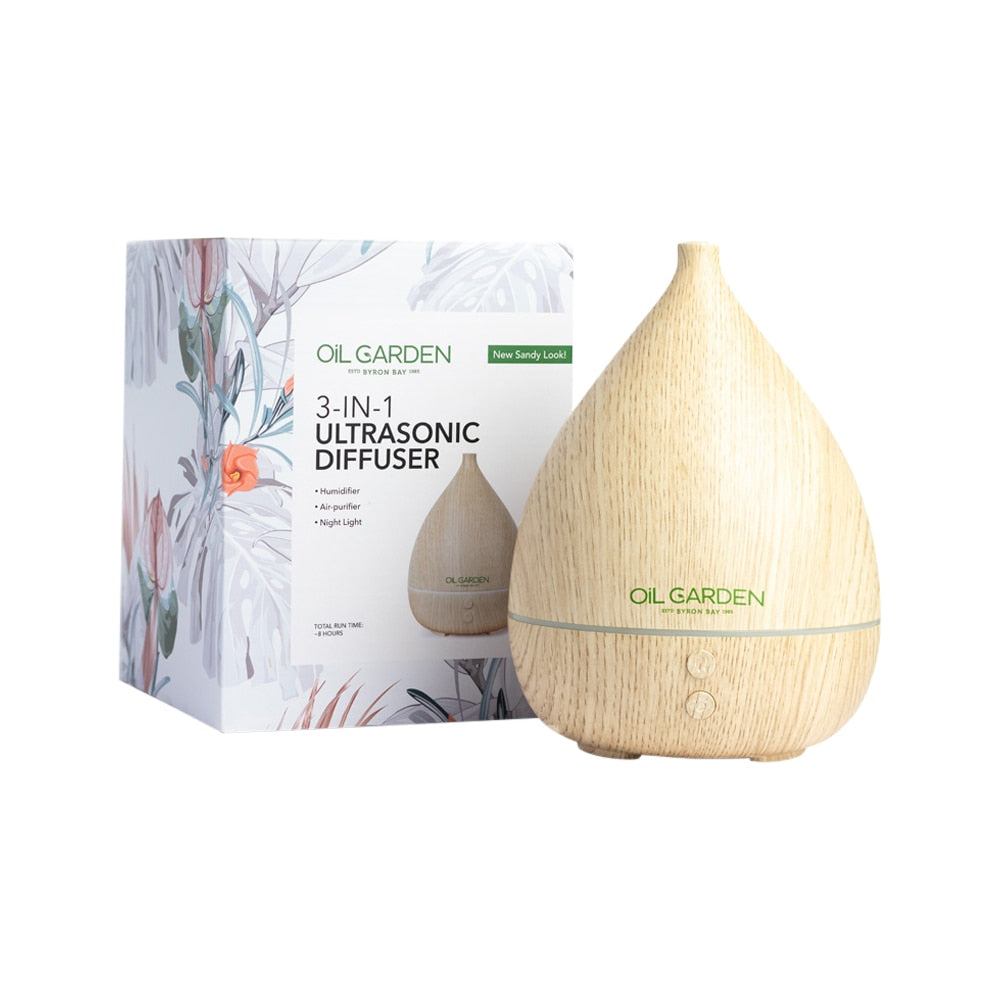 Oil Garden 3-IN-1 Ultrasonic Diffuser – Happy Olive Tree