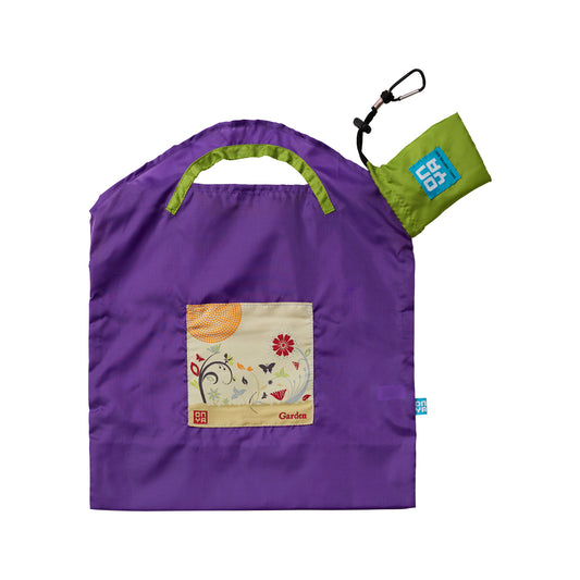 ONYA Reusable Shopping Bag Purple Garden (Small)