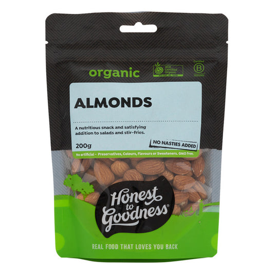 Organic Almonds 200g