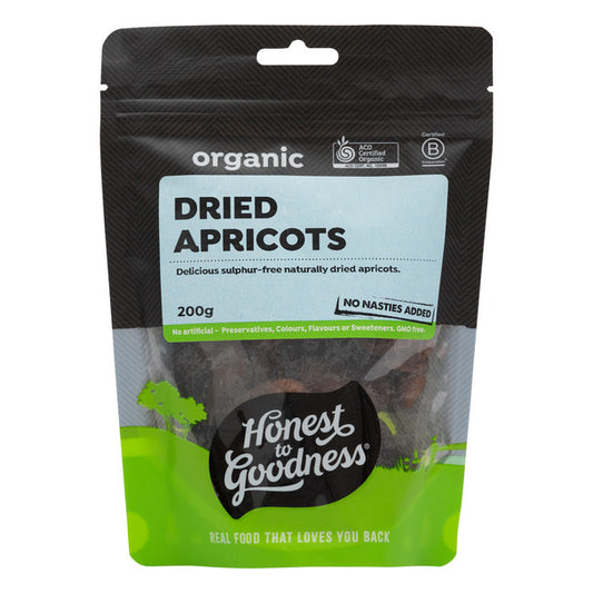 Organic Dried Apricots 200g