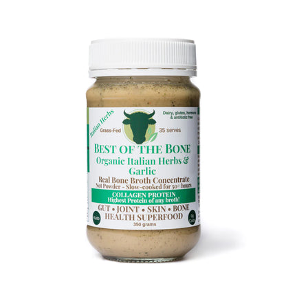 Bone Broth Concentrate Italian Herb and Garlic 350g
