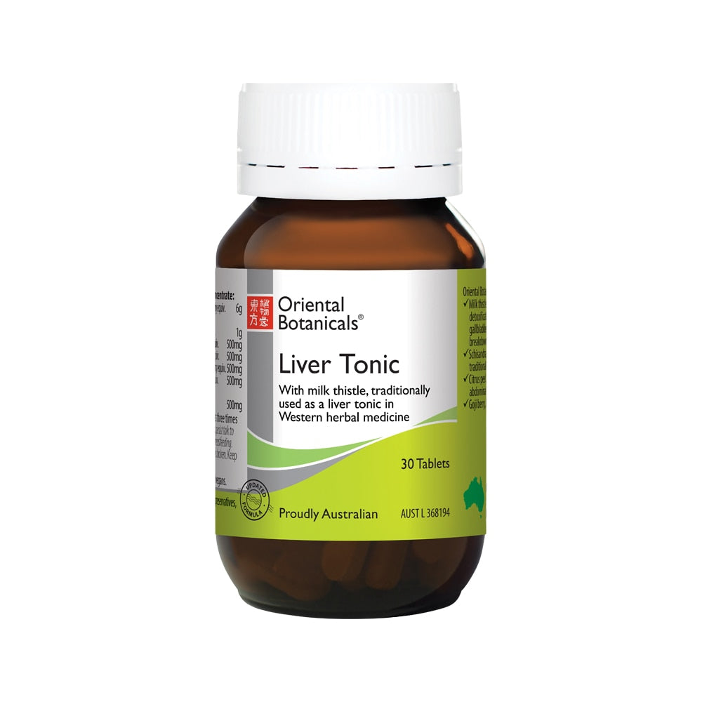 Oriental Botanicals Liver Tonic 30t