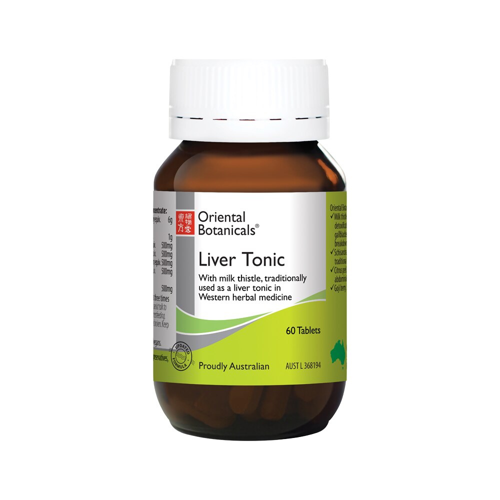 Oriental Botanicals Liver Tonic 60t