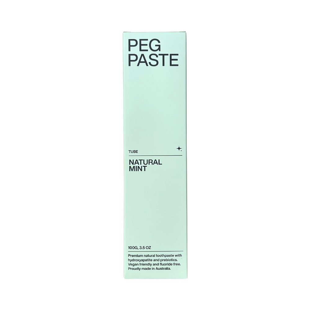 PEG PASTE TOOTHPASTE NATURAL MINT TUBE 100G