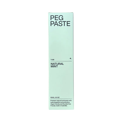 PEG PASTE TOOTHPASTE NATURAL MINT TUBE 100G