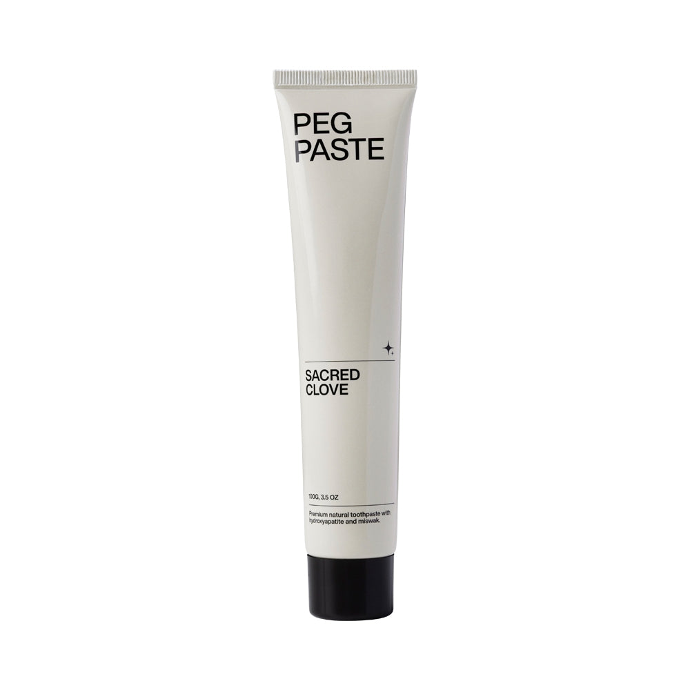 PEG PASTE TOOTHPASTE SACRED CLOVE TUBE 100G