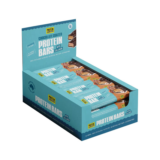 PROTEIN SUPPLIES AUSTRALIA PROTEIN BAR WITH COLLAGEN CHOCOLATE HAZELNUT 45G X 12PK