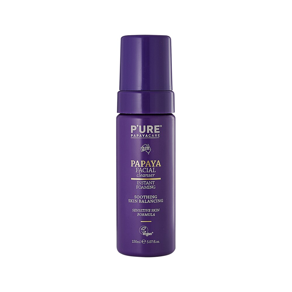 P'URE Papayacare Papaya Facial Cleanser Instant Foaming 150ml
