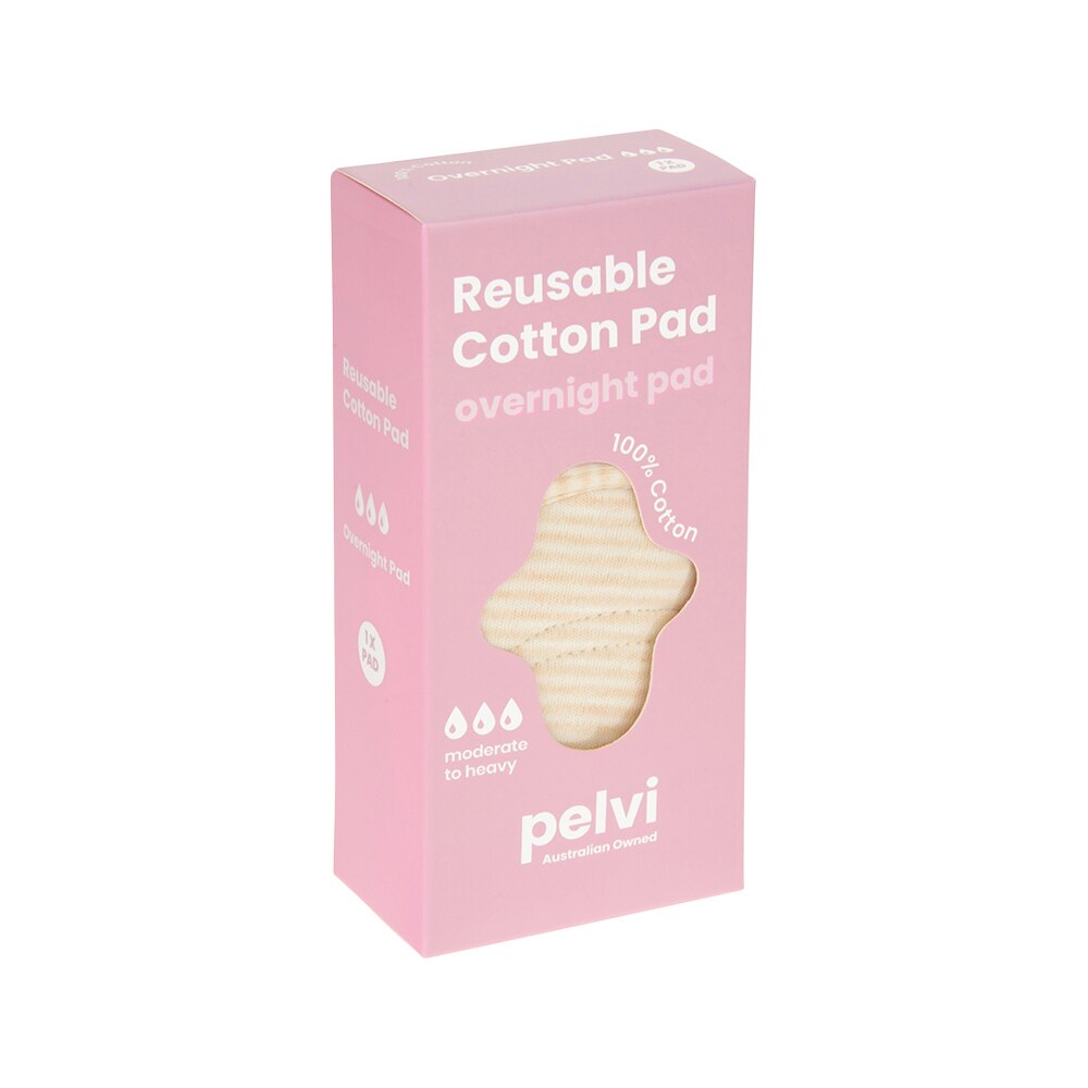 Pelvi Reusable Cotton Pad Overnight