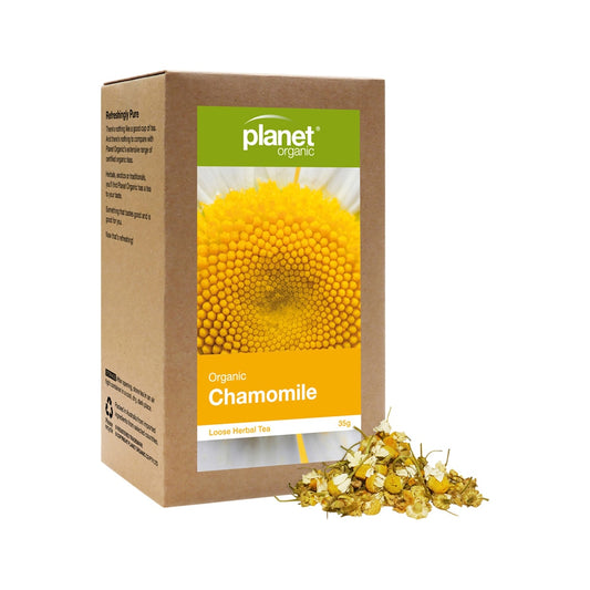 Planet Organic Organic Herbal Tea Chamomile Loose Leaf 35g