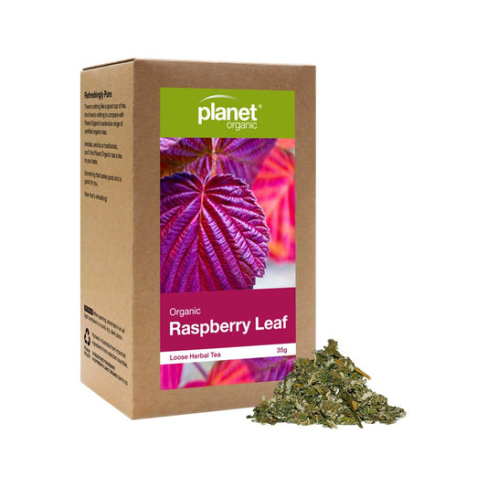 Planet Organic Organic Herbal Tea Raspberry Leaf Loose Leaf 35g