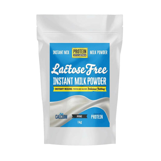 Protein Supplies Australia Lactose Free Instant Milk Powder Pure 1kg