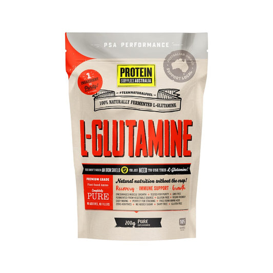 Protein Supplies Australia (Performance) L-Glutamine Pure 200g