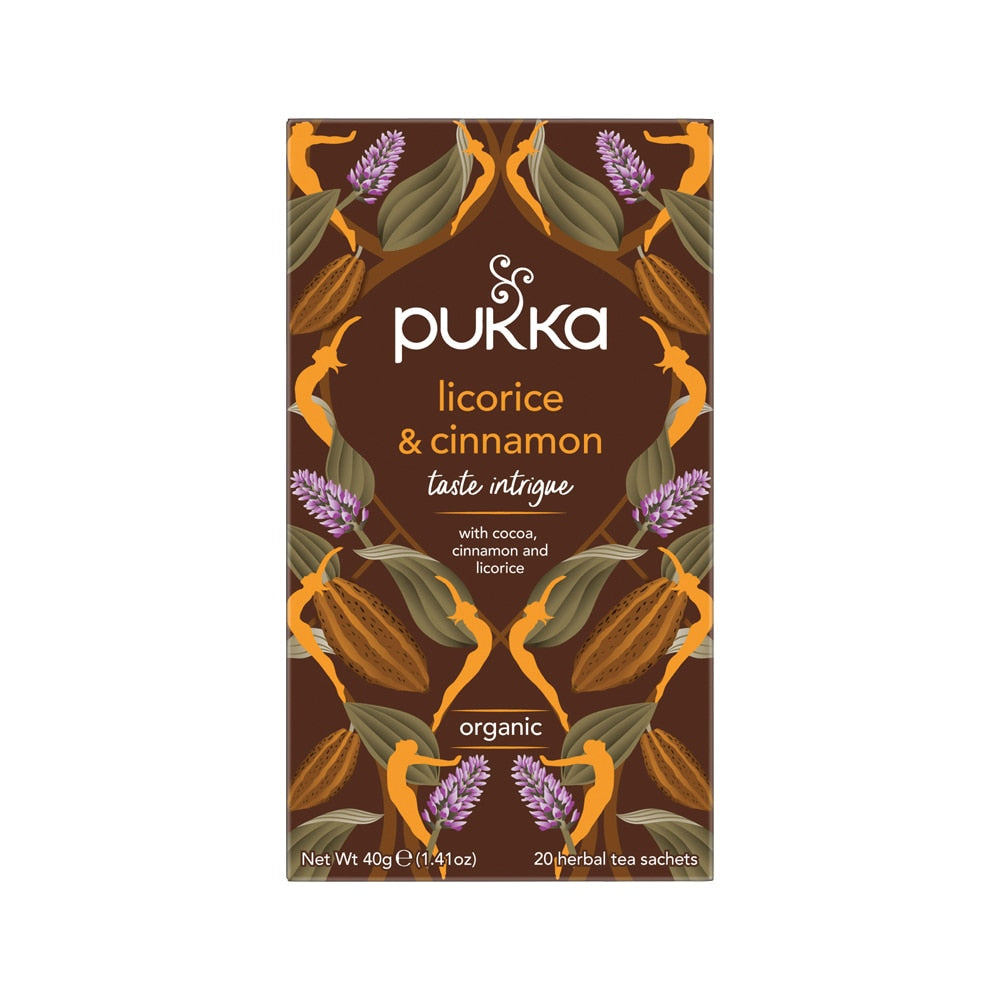 Pukka Organic Licorice & Cinnamon x 20 Tea Bags