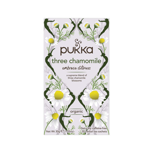 Pukka Organic Three Chamomile x 20 Tea Bags