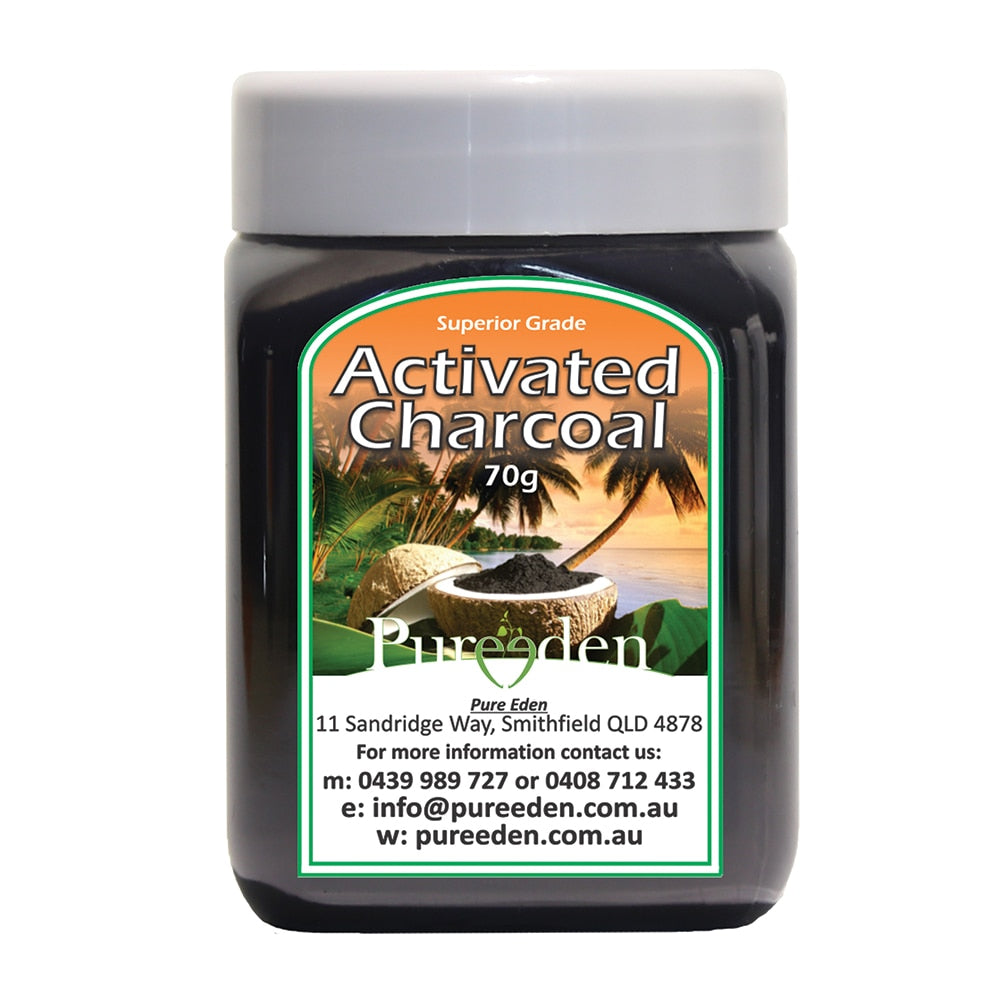 Pure Eden Activated Charcoal 70g