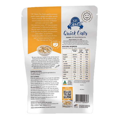 GF Quick Oats 500gm (CTN 10)