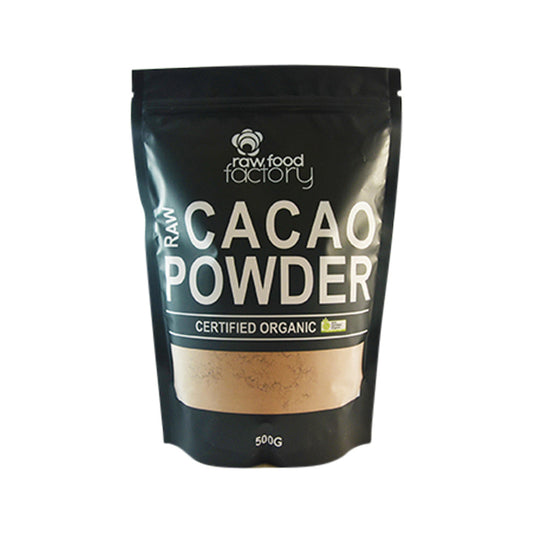 Raw Food Factory Organic Raw Cacao Powder 500g