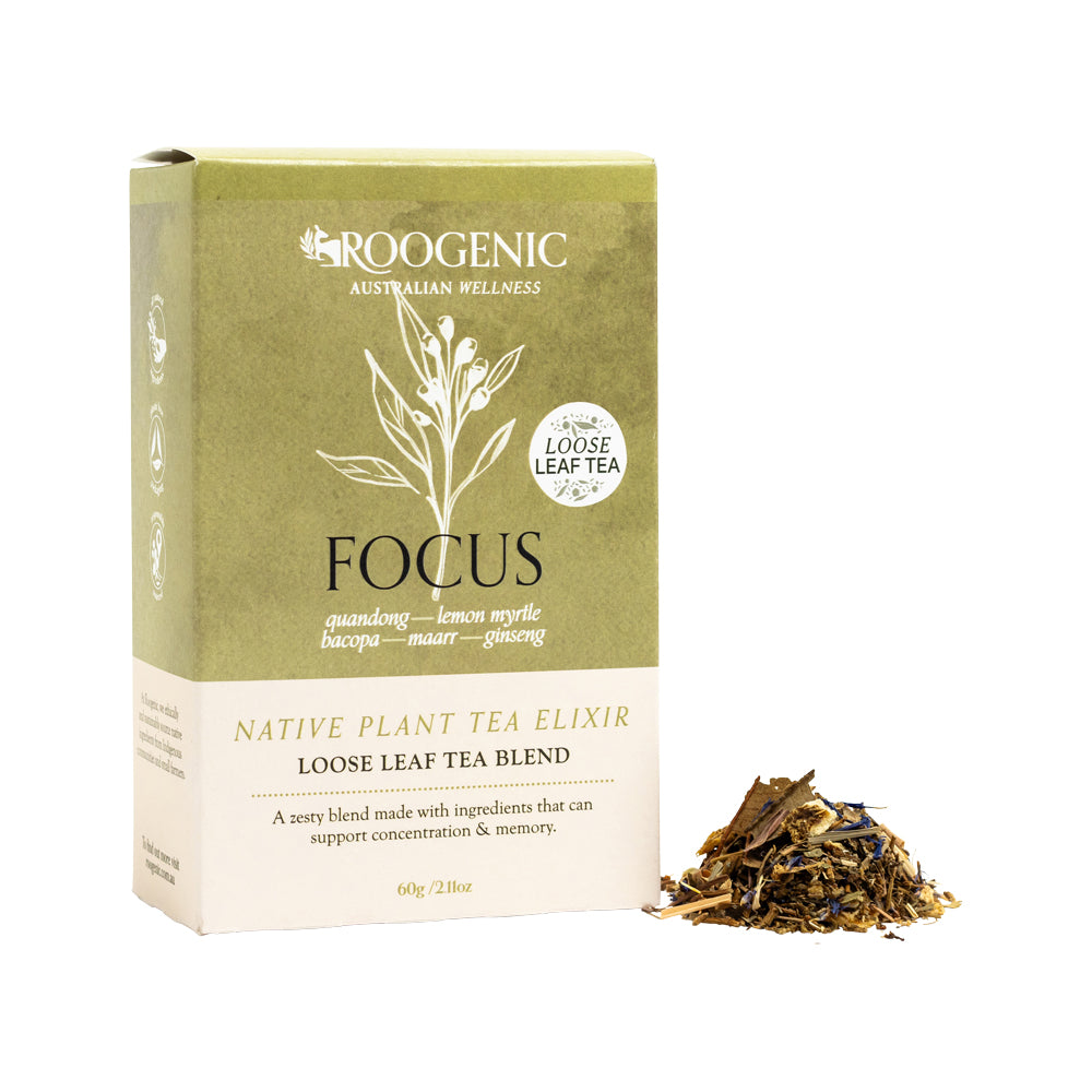 Roogenic Australia Focus (Native Plant Tea Elixir) Loose Leaf 60g