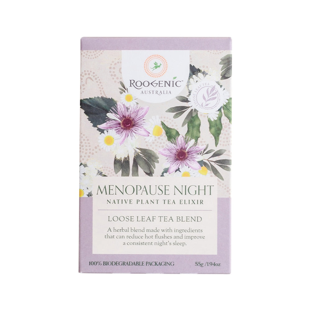 Roogenic Australia Menopause Night (Native Plant Tea Elixir) Loose Leaf 55g