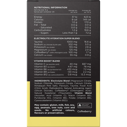 Hydrate Electrolytes No Added Sugar Kiwi Watermelon 20x6g