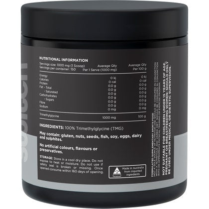 TMG 100% Pure Trimethylgycine 150g