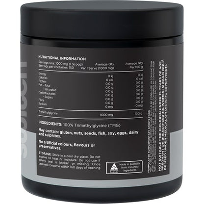 TMG 100% Pure Trimethylgycine 150g