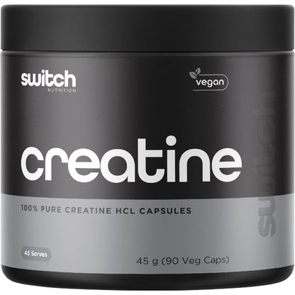Creatine 100% Pure HCL 90 Caps